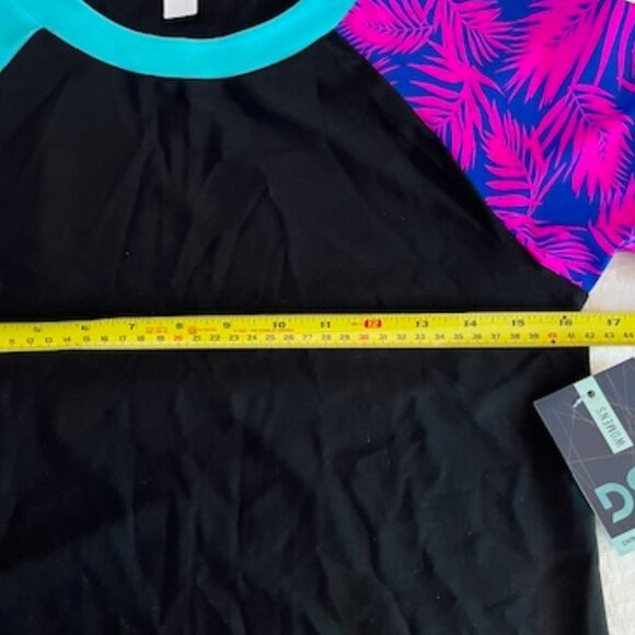 NEW-SWIMSUIT TOP with Long Sleeves Women's Size S - Melanie Palm Beach - Picture 8 of 14